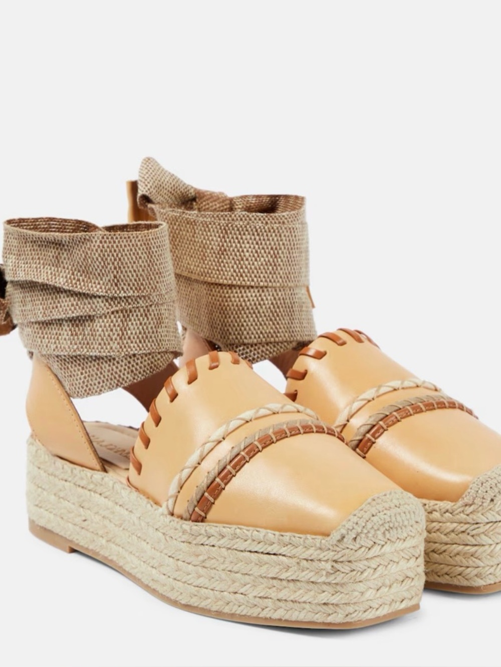Ulla Johnson Leather platform espadrilles NWT SIZE 38